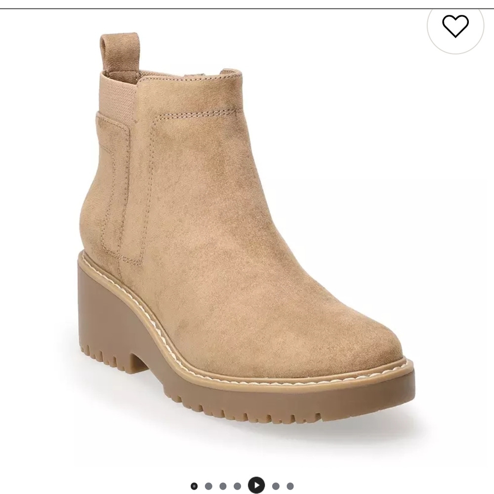 Tan Ankle Booties